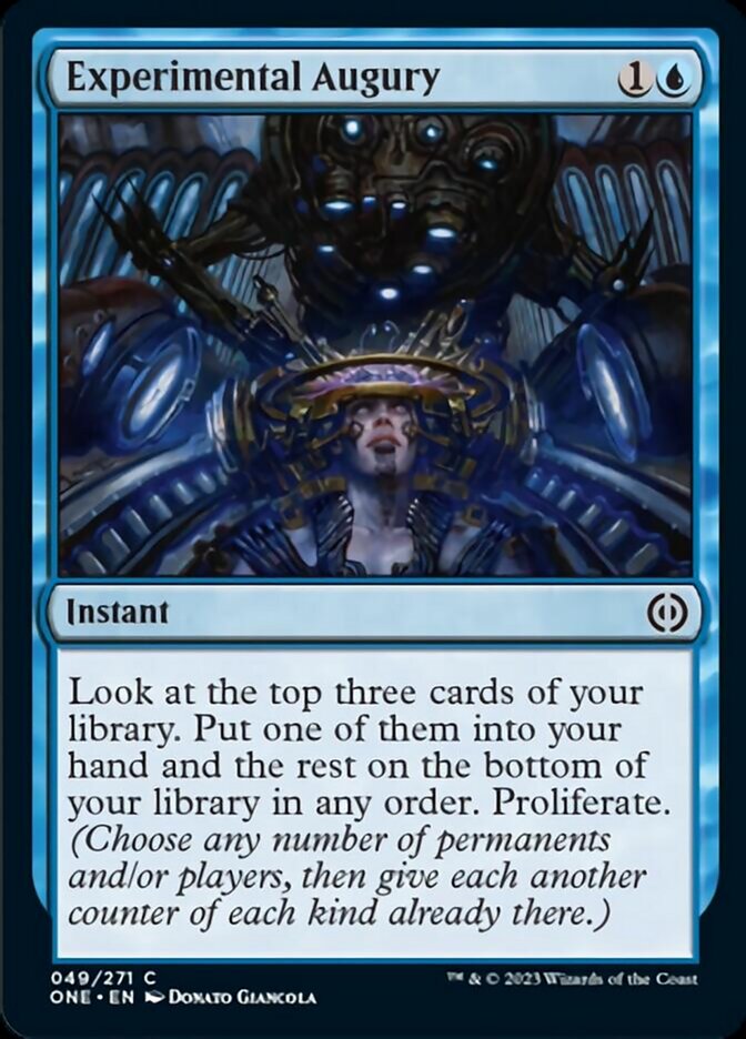 Experimental Augury [Phyrexia: All Will Be One] | Gaming Infinity