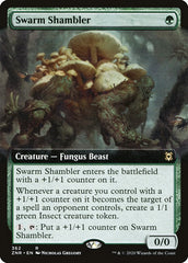 Swarm Shambler (Extended Art) [Zendikar Rising] | Gaming Infinity