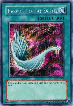 Harpie's Feather Duster [WC4-E003] Prismatic Secret Rare | Gaming Infinity