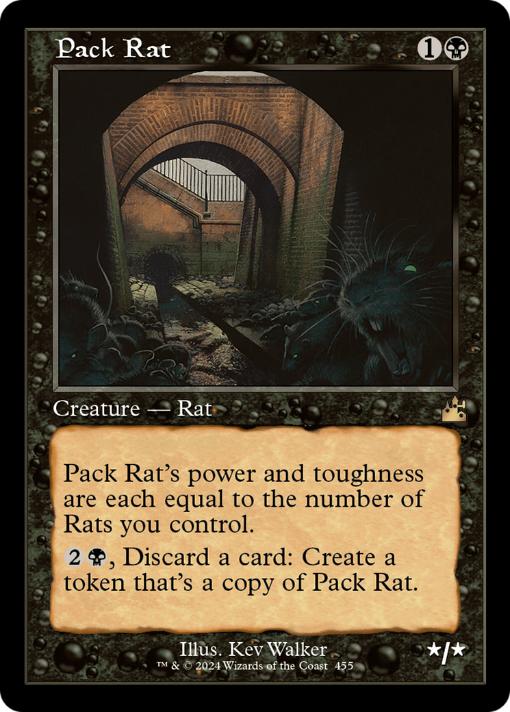 Pack Rat (Retro Frame) [Ravnica Remastered] | Gaming Infinity