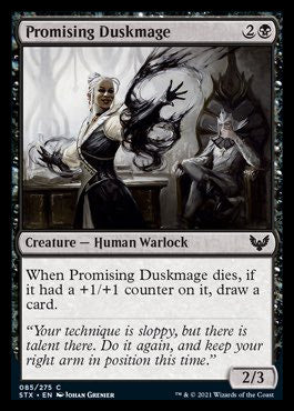 Promising Duskmage [Strixhaven: School of Mages] | Gaming Infinity