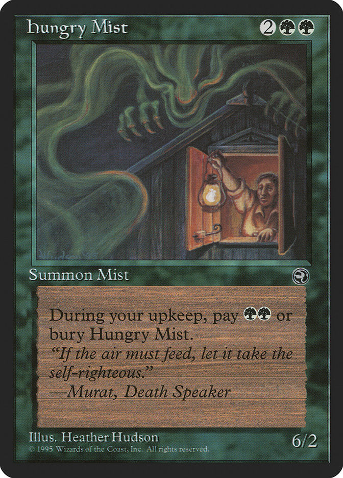 Hungry Mist (Murat Flavor Text) [Homelands] | Gaming Infinity