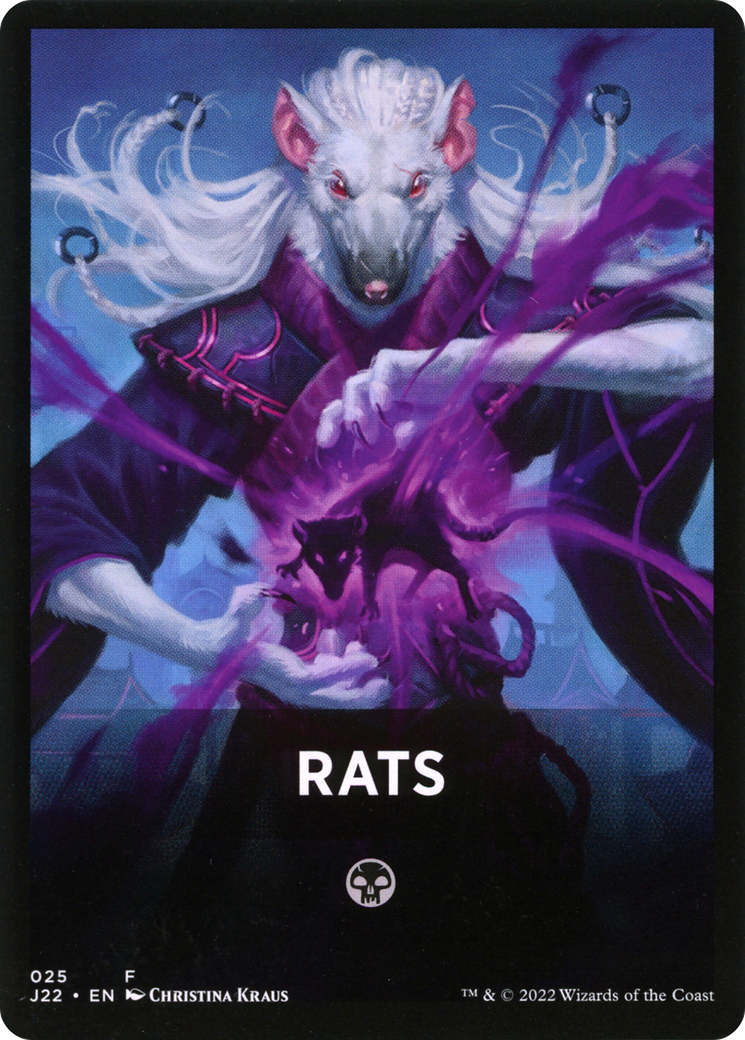 Rats Theme Card [Jumpstart 2022 Front Cards] | Gaming Infinity