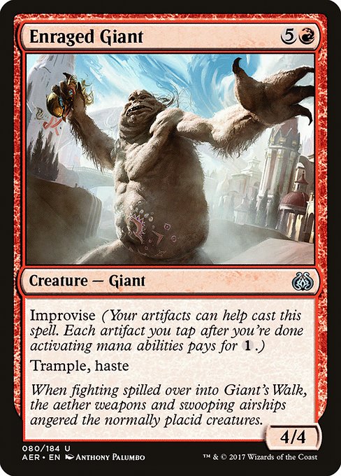 Enraged Giant [Aether Revolt] | Gaming Infinity