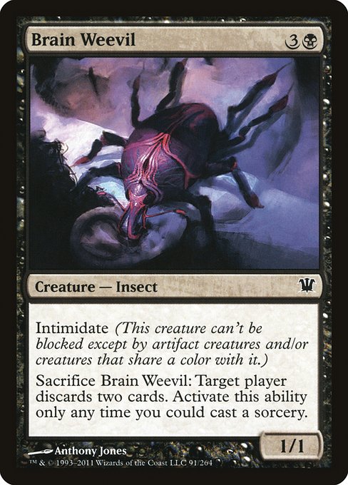 Brain Weevil [Innistrad] | Gaming Infinity