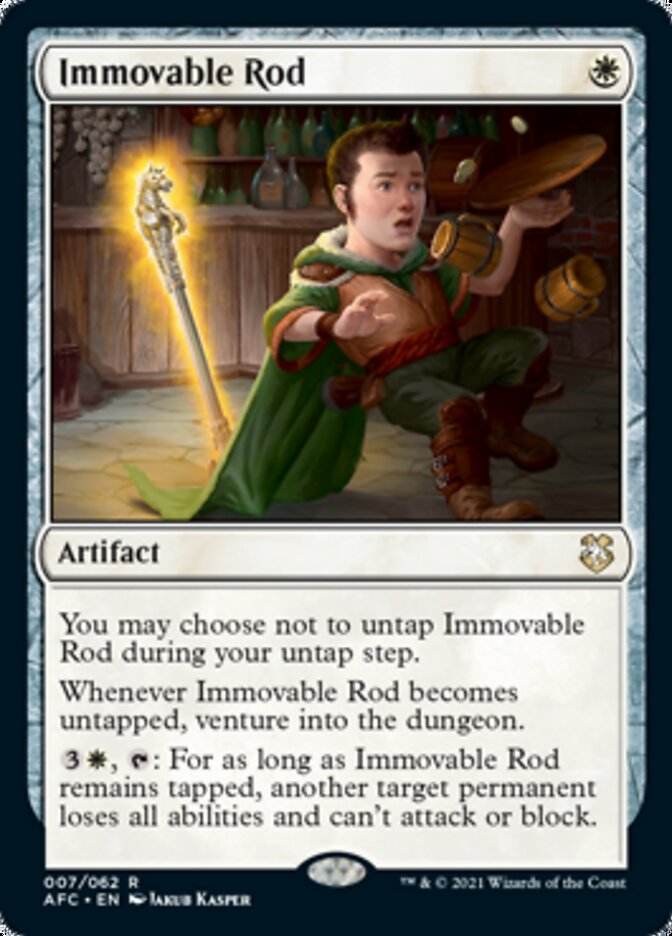 Immovable Rod [Dungeons & Dragons: Adventures in the Forgotten Realms Commander] | Gaming Infinity