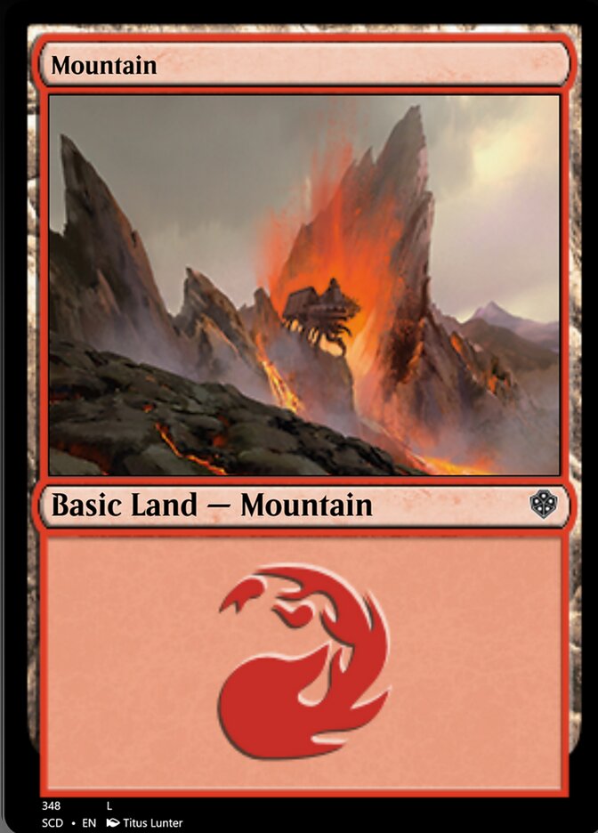 Mountain (348) [Starter Commander Decks] | Gaming Infinity