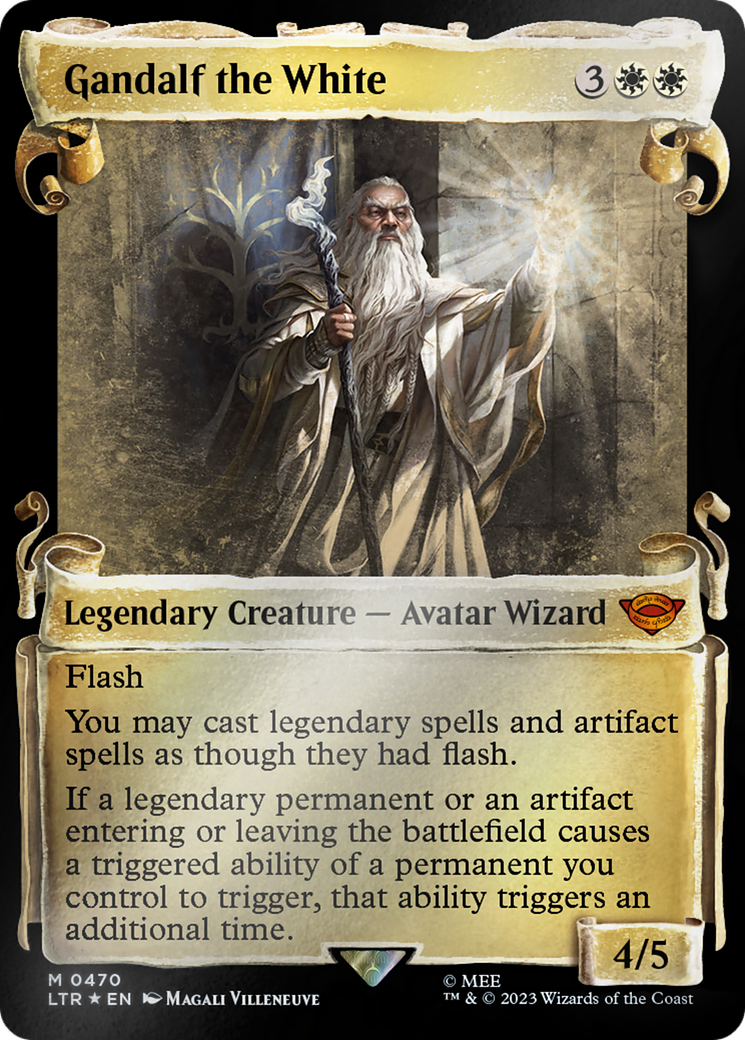 Gandalf the White [The Lord of the Rings: Tales of Middle-Earth Showcase Scrolls] | Gaming Infinity