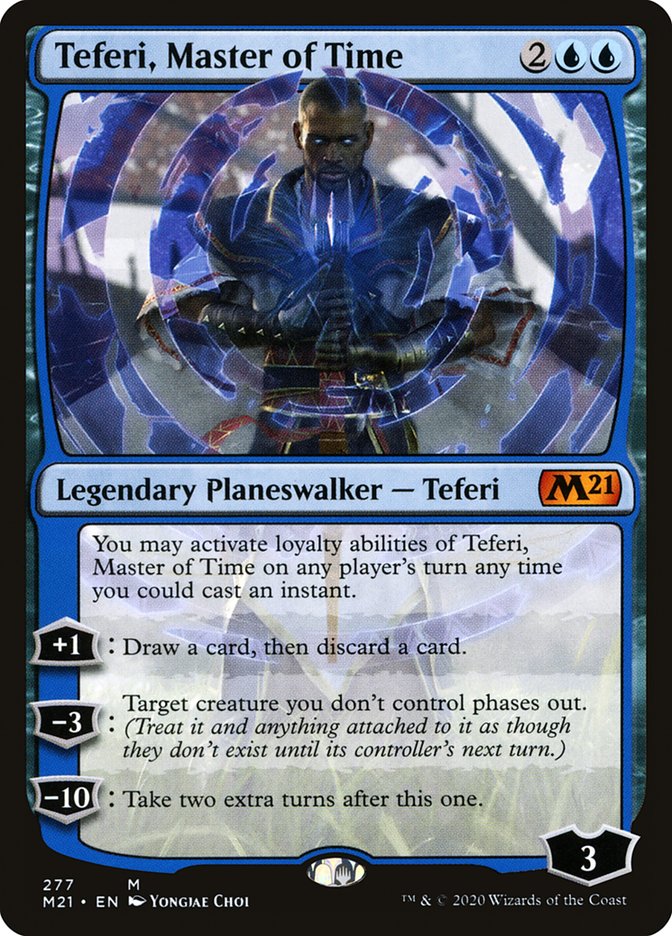 Teferi, Master of Time (277) [Core Set 2021] | Gaming Infinity