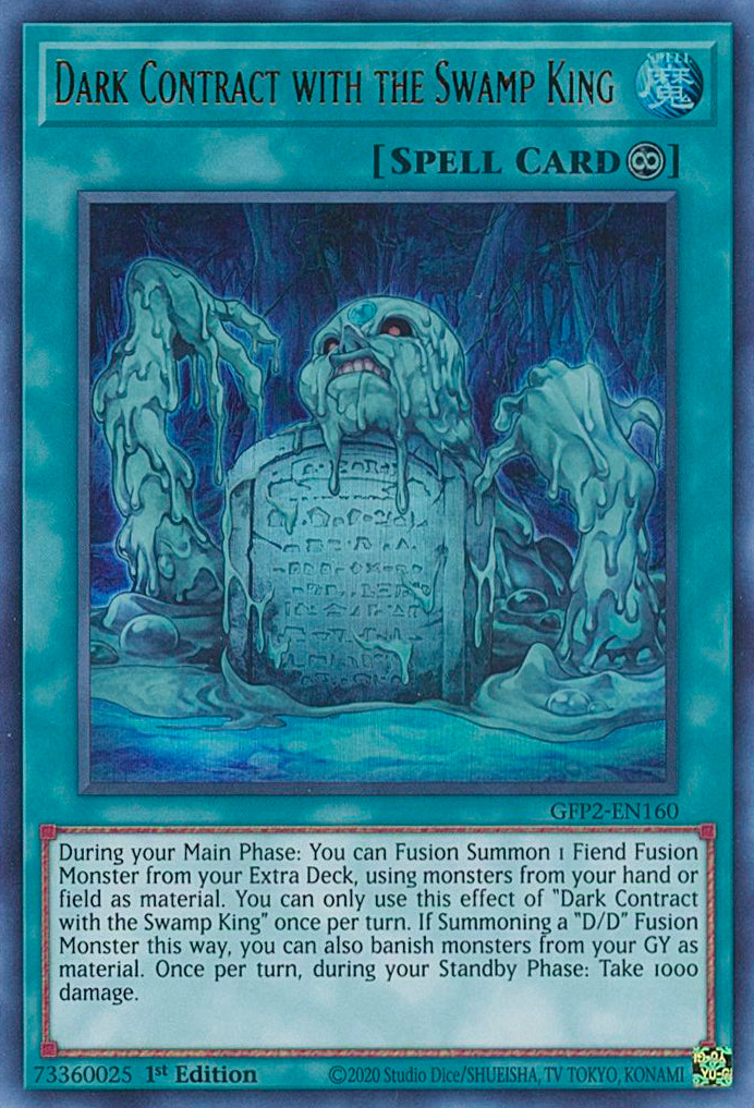 Dark Contract with the Swamp King [GFP2-EN160] Ultra Rare | Gaming Infinity