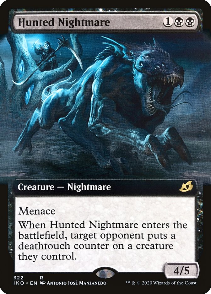 Hunted Nightmare (Extended Art) [Ikoria: Lair of Behemoths] | Gaming Infinity