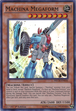 Machina Megaform [NECH-EN036] Super Rare | Gaming Infinity