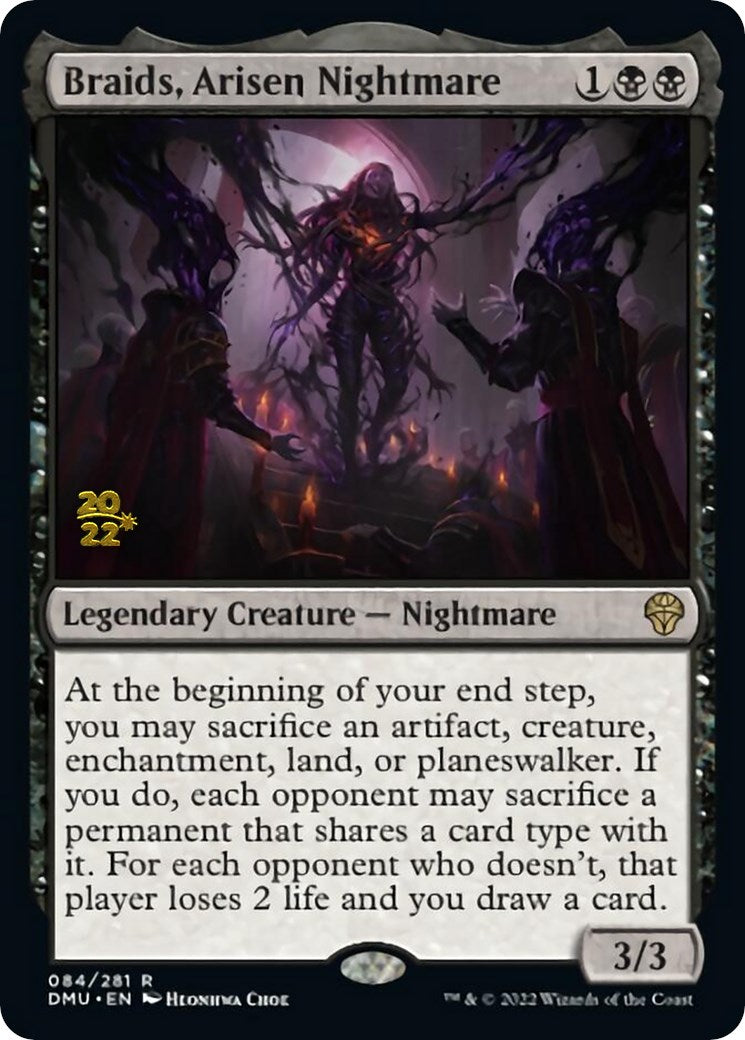 Braids, Arisen Nightmare [Dominaria United Prerelease Promos] | Gaming Infinity