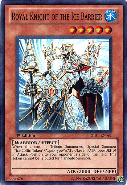 Royal Knight of the Ice Barrier [STBL-EN091] Super Rare | Gaming Infinity