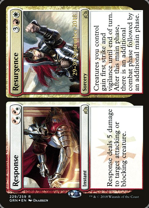 Response // Resurgence [Guilds of Ravnica Promos] | Gaming Infinity