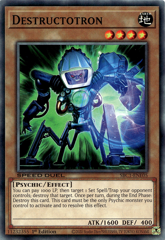 Destructotron [SBC1-ENE05] Common | Gaming Infinity