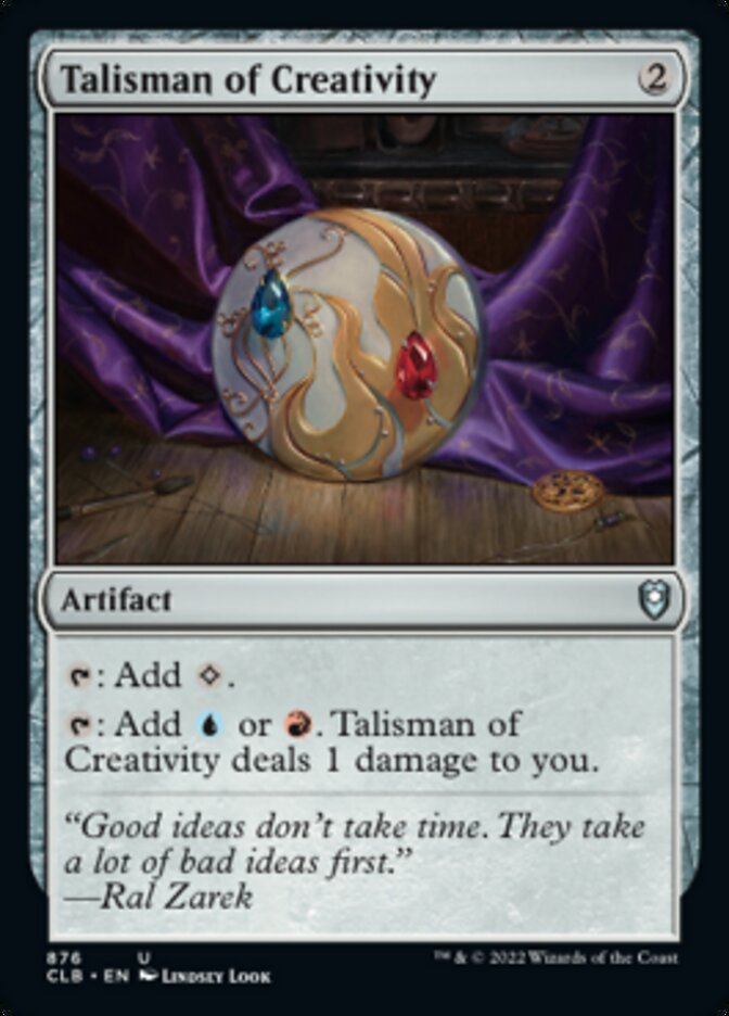 Talisman of Creativity [Commander Legends: Battle for Baldur's Gate] | Gaming Infinity