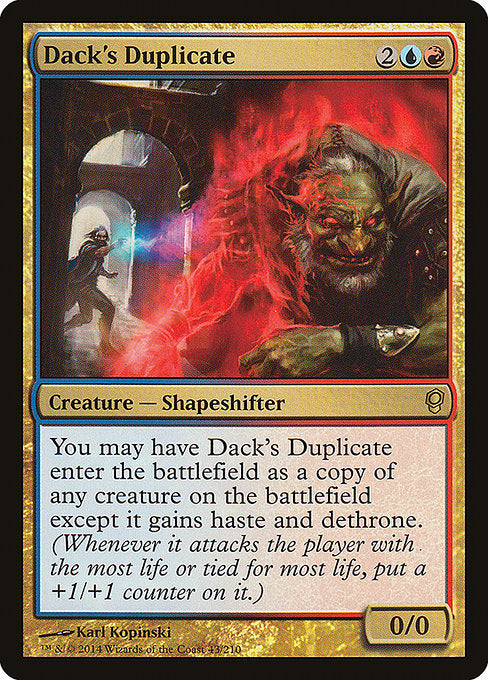 Dack's Duplicate [Conspiracy] | Gaming Infinity