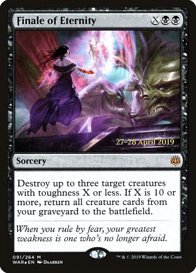 Finale of Eternity  [War of the Spark Prerelease Promos] | Gaming Infinity