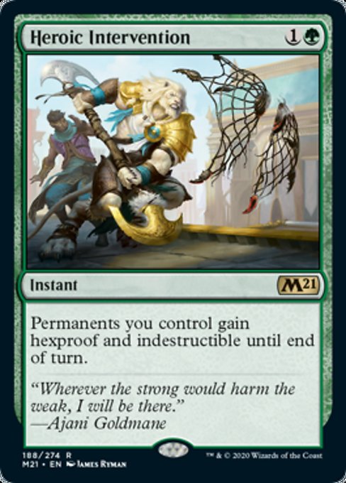 Heroic Intervention [Core Set 2021] | Gaming Infinity