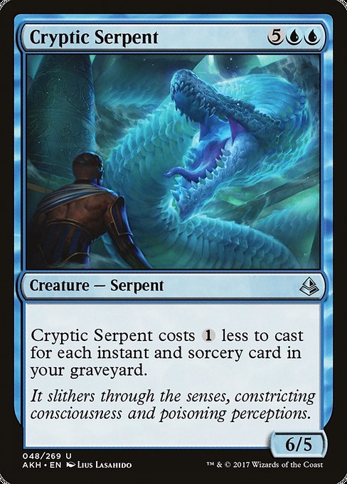 Cryptic Serpent [Amonkhet] | Gaming Infinity