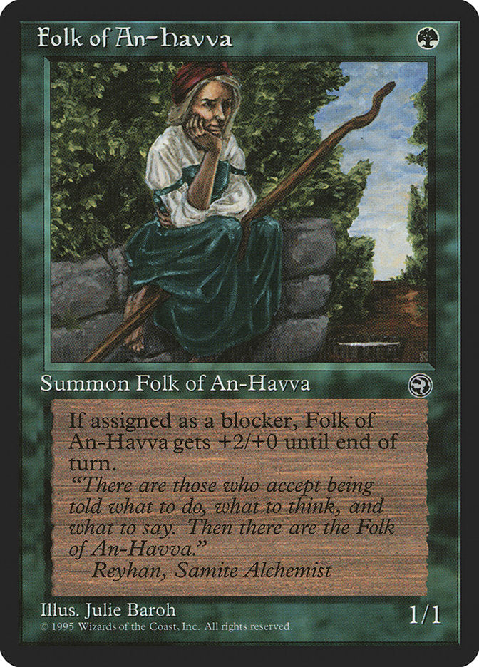 Folk of An-Havva (Reyhan Flavor Text) [Homelands] | Gaming Infinity