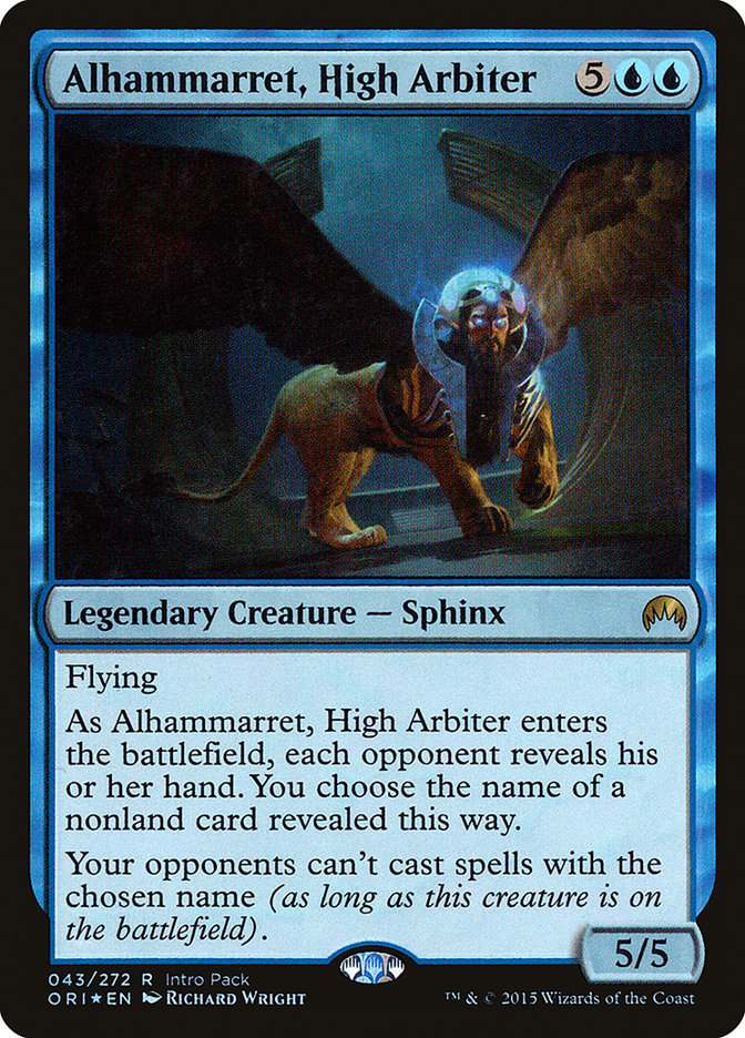 Alhammarret, High Arbiter [Magic Origins Promos] | Gaming Infinity