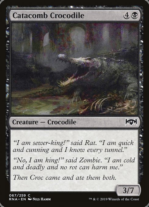 Catacomb Crocodile [Ravnica Allegiance] | Gaming Infinity