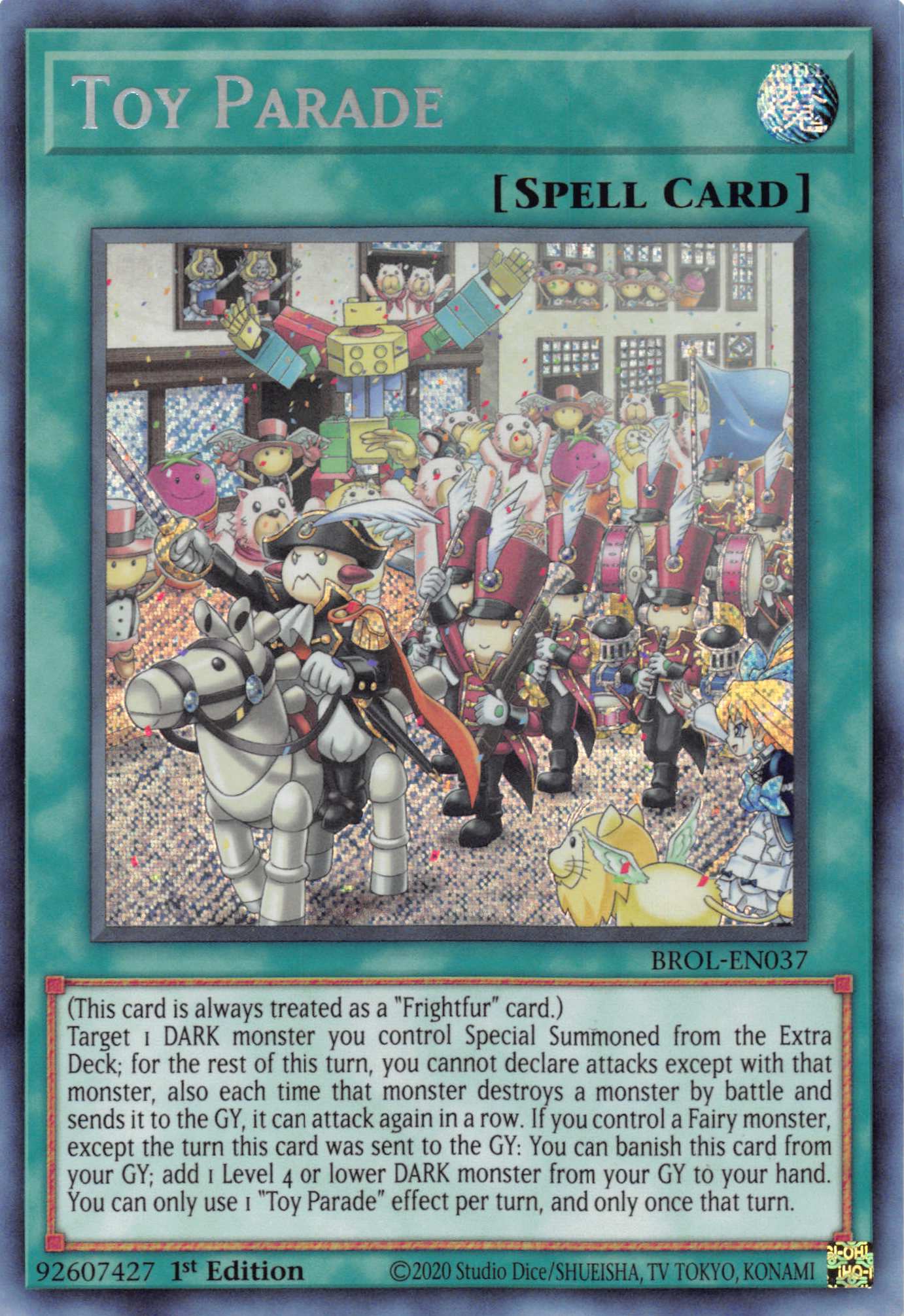 Toy Parade [BROL-EN037] Secret Rare | Gaming Infinity