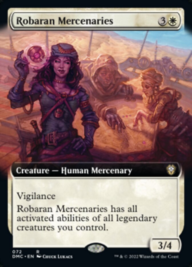 Robaran Mercenaries (Extended Art) [Dominaria United Commander] | Gaming Infinity