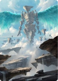 Celestial Colonnade Art Card [Zendikar Rising Art Series] | Gaming Infinity