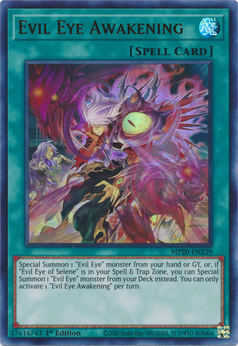 Evil Eye Awakening [MP20-EN239] Ultra Rare | Gaming Infinity