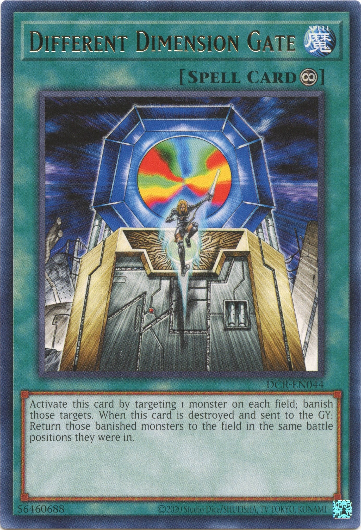 Different Dimension Gate (25th Anniversary) [DCR-EN044] Rare | Gaming Infinity