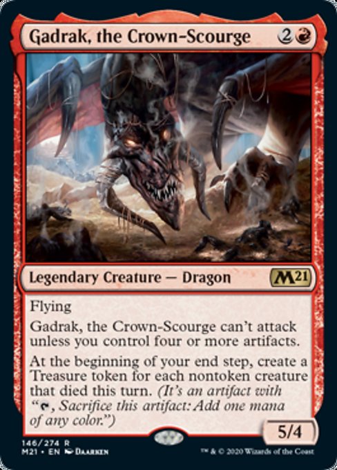 Gadrak, the Crown-Scourge [Core Set 2021] | Gaming Infinity