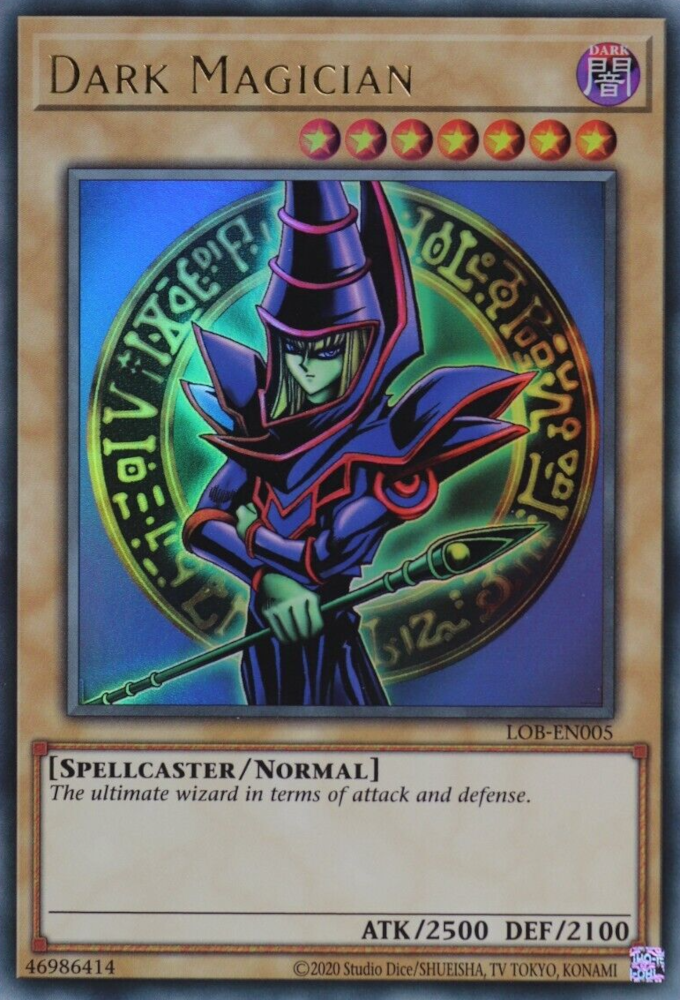 Dark Magician (25th Anniversary) [LOB-EN005] Ultra Rare | Gaming Infinity