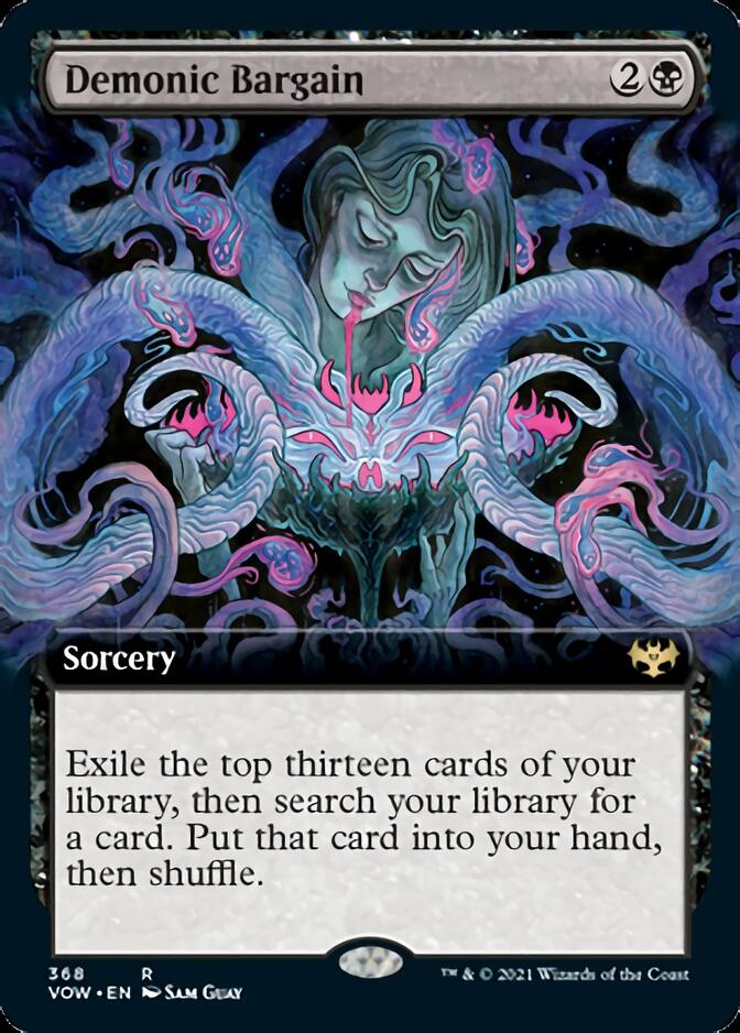 Demonic Bargain (Extended) [Innistrad: Crimson Vow] | Gaming Infinity
