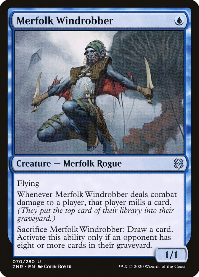 Merfolk Windrobber [Zendikar Rising] | Gaming Infinity