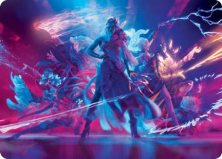 Prismari Command Art Card [Strixhaven: School of Mages Art Series] | Gaming Infinity