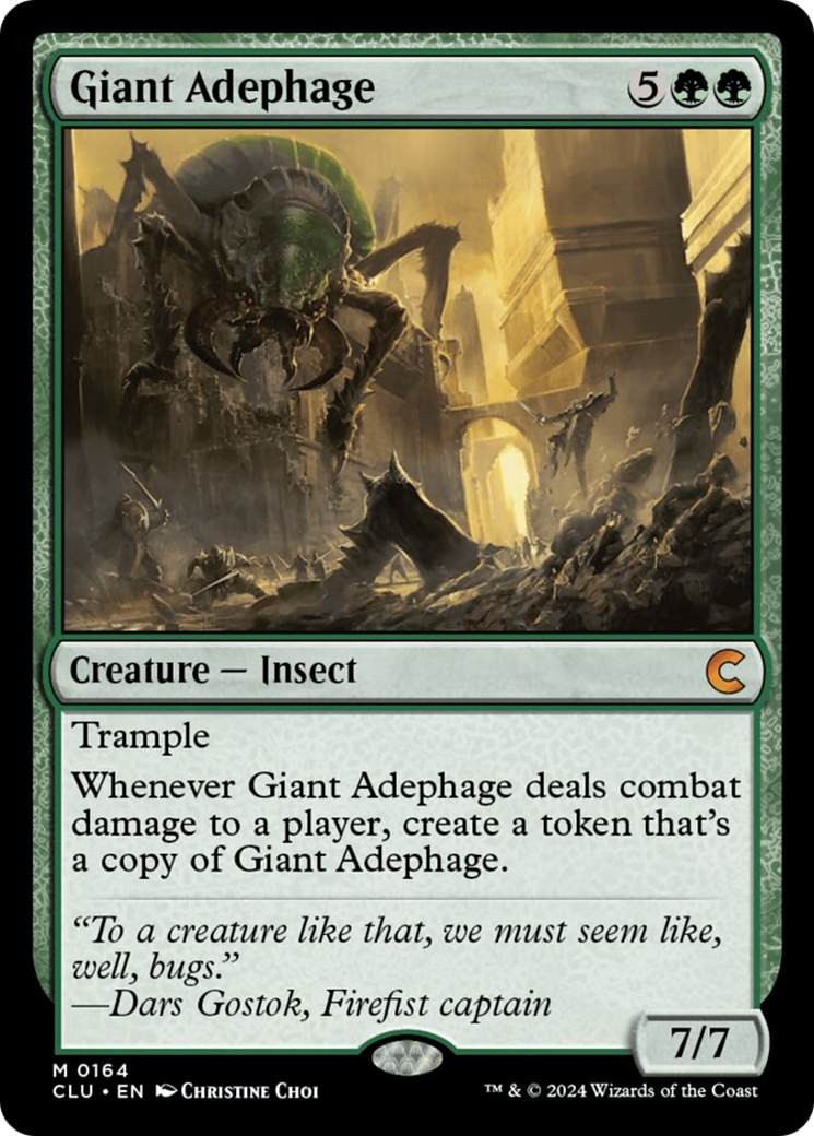 Giant Adephage [Ravnica: Clue Edition] | Gaming Infinity