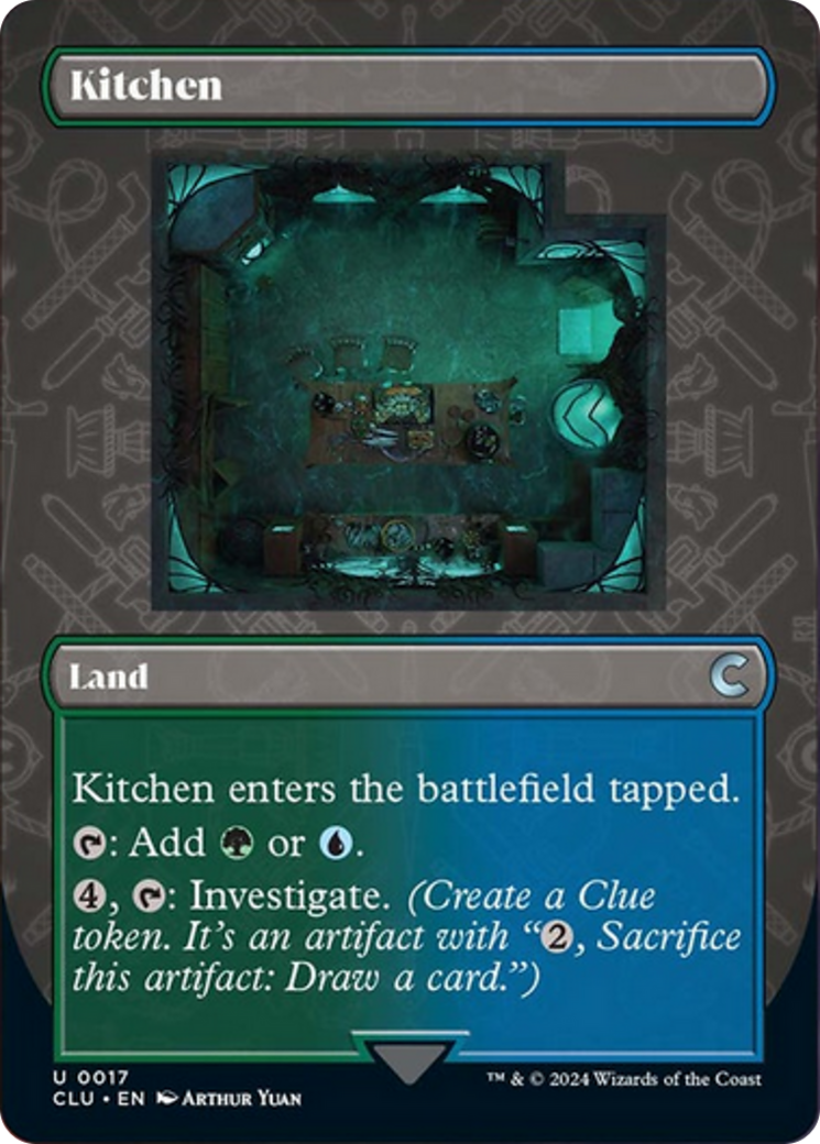 Kitchen (Borderless) [Ravnica: Clue Edition] | Gaming Infinity