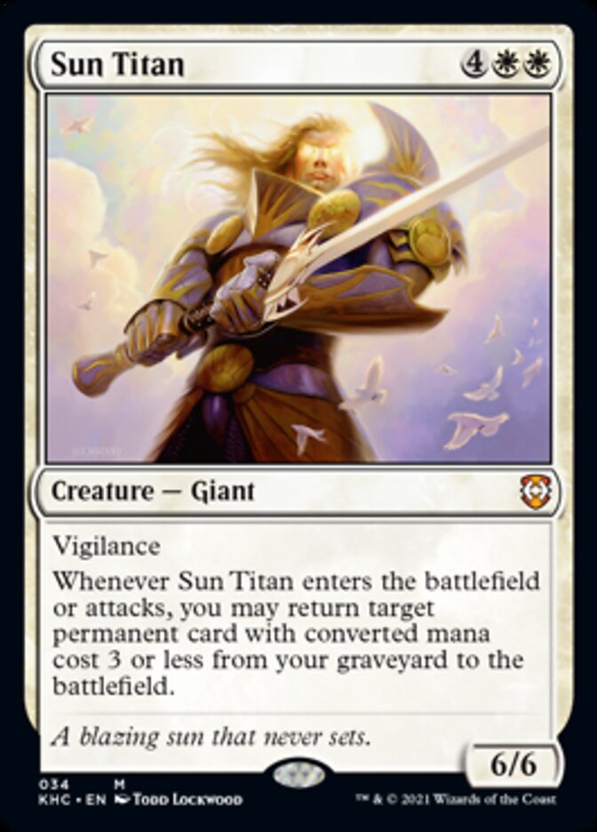 Sun Titan [Kaldheim Commander] | Gaming Infinity