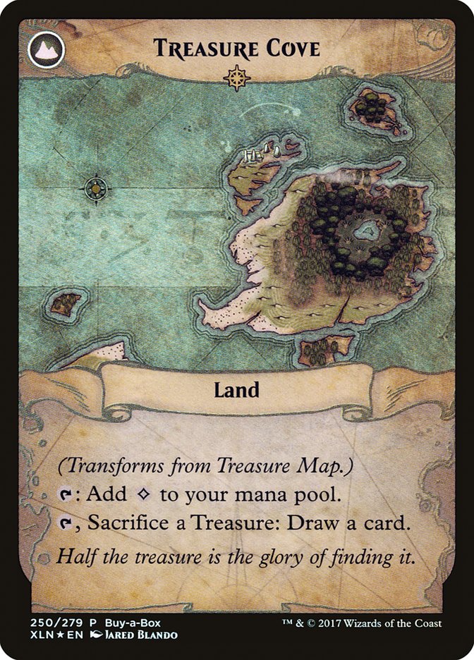 Treasure Map // Treasure Cove (Buy-A-Box) [Ixalan Treasure Chest] | Gaming Infinity