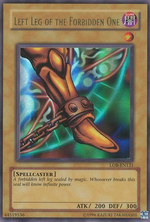 Left Leg of the Forbidden One [LOB-EN121] Ultra Rare | Gaming Infinity