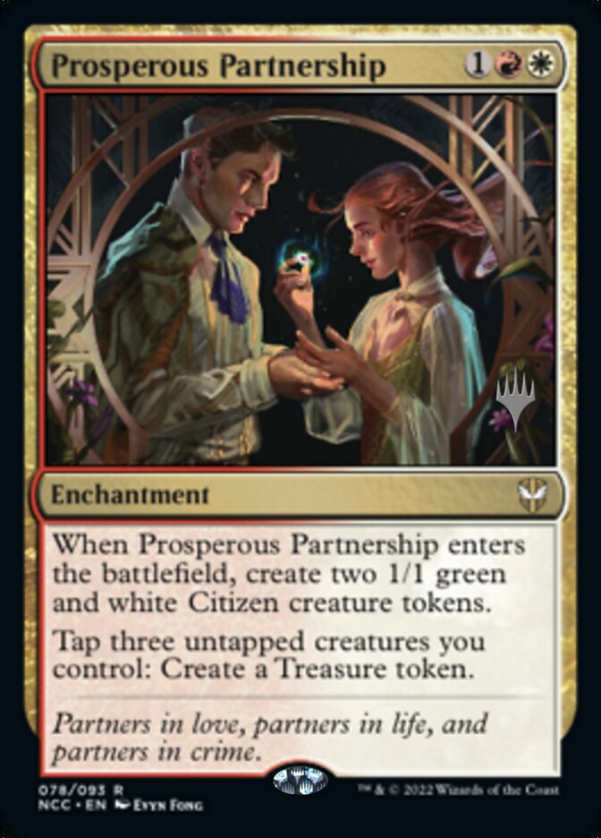 Prosperous Partnership (Promo Pack) [Streets of New Capenna Commander Promos] | Gaming Infinity