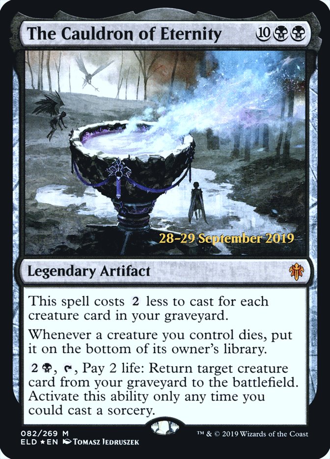 The Cauldron of Eternity  [Throne of Eldraine Prerelease Promos] | Gaming Infinity