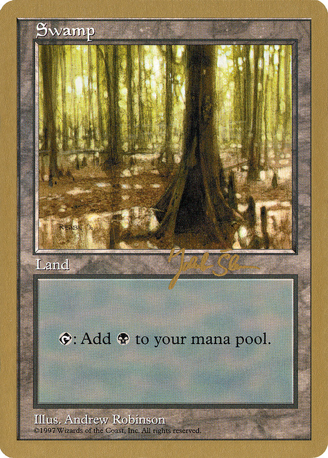 Swamp (js439) (Jakub Slemr) [World Championship Decks 1997] | Gaming Infinity