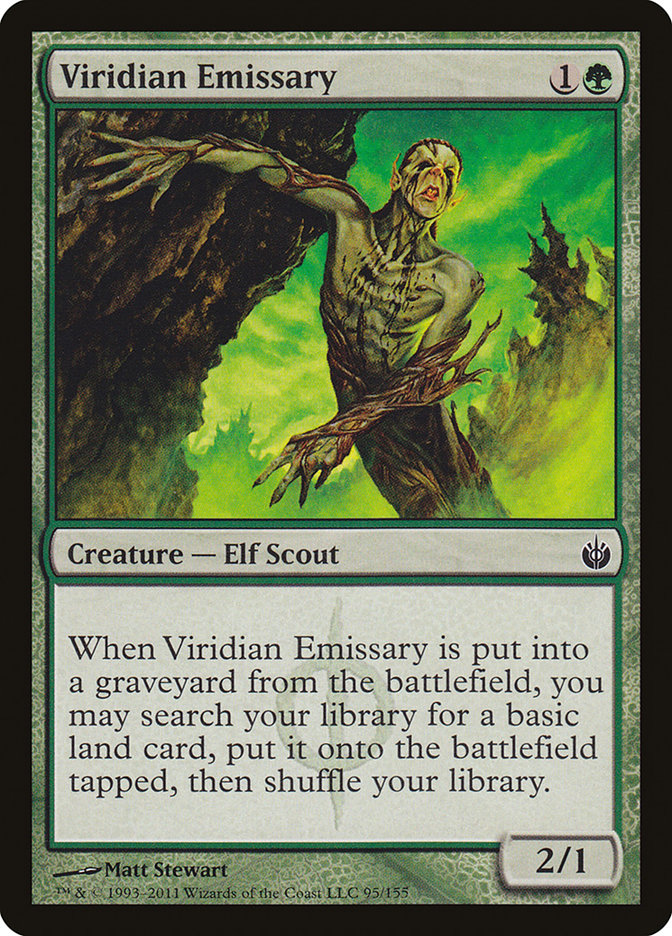 Viridian Emissary [Mirrodin Besieged] | Gaming Infinity