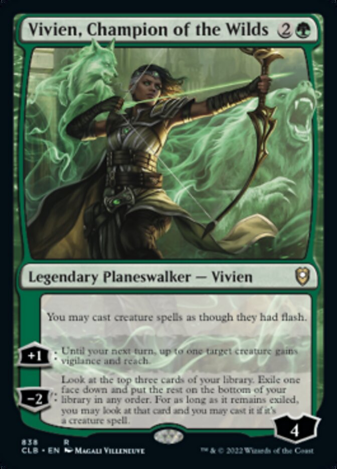 Vivien, Champion of the Wilds [Commander Legends: Battle for Baldur's Gate] | Gaming Infinity