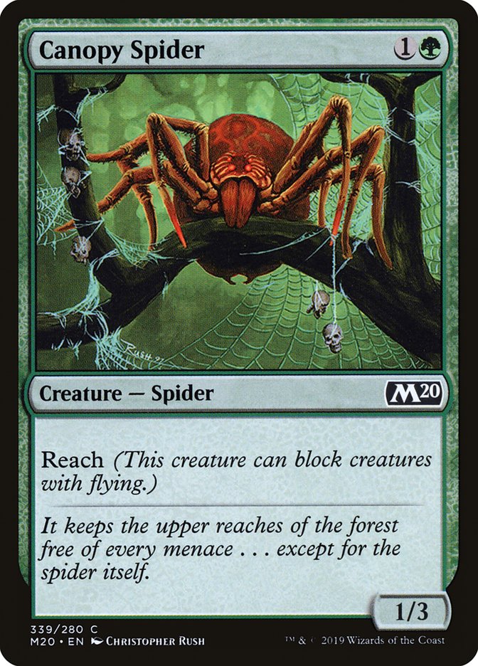 Canopy Spider [Core Set 2020] | Gaming Infinity