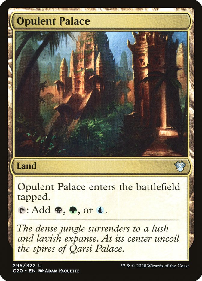 Opulent Palace [Commander 2020] | Gaming Infinity